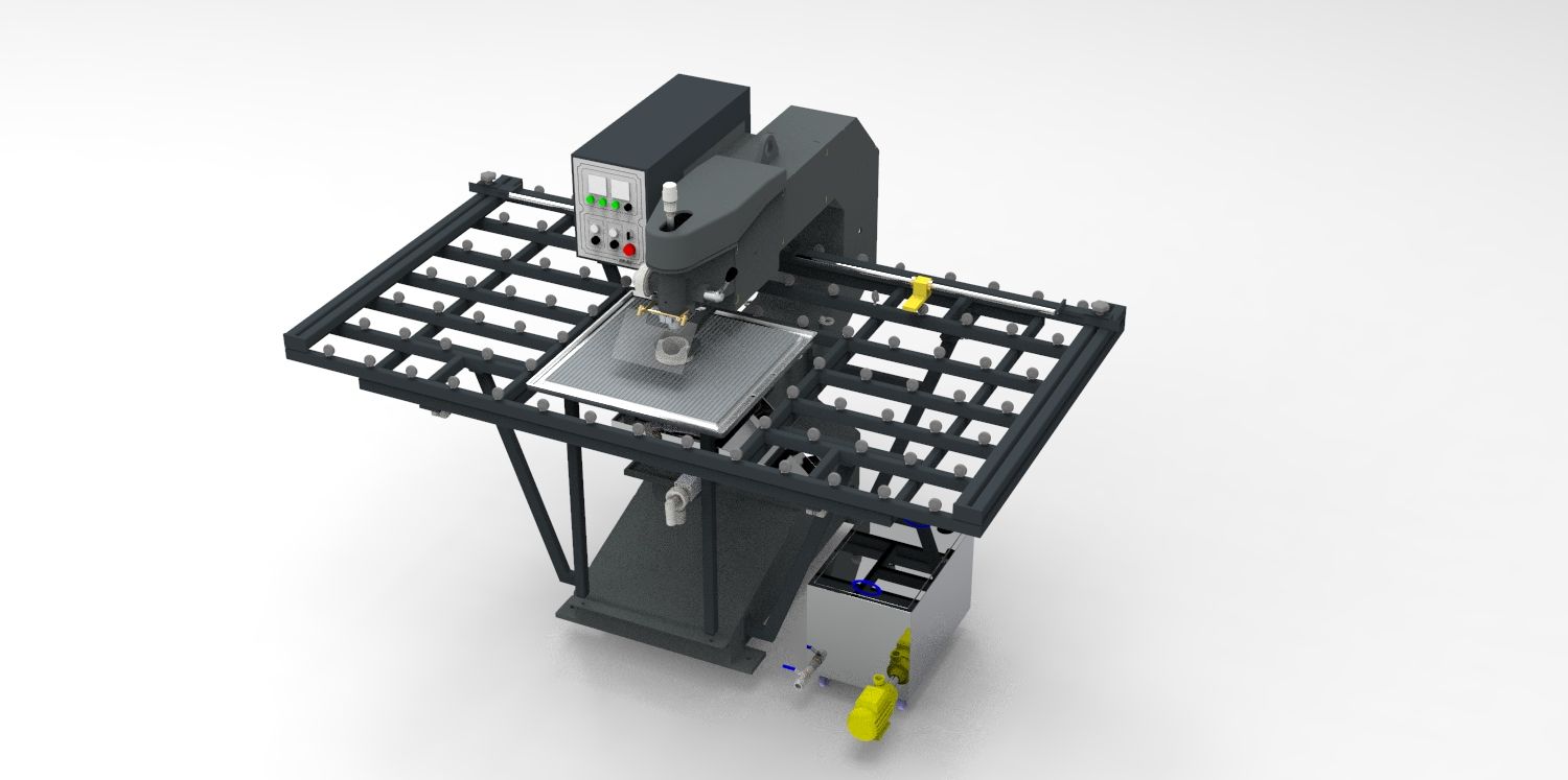 Deka Makine üretim atölyesinde montaj aşamasındaki makineler
